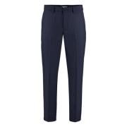 Wollen broek met zakken Department Five , Blue , Heren