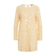 Beige Jurk Aw24 Handwas Semicouture , Beige , Dames