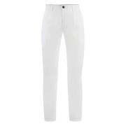 Chino Broek met Zakken en Elastaan Department Five , White , Heren