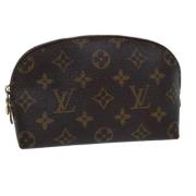 Pre-owned Canvas pouches Louis Vuitton Vintage , Brown , Dames