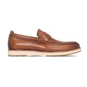 Stijlvolle Slip On Vrijetijdsschoenen Kazar , Brown , Heren