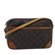 Pre-owned Canvas shoulder-bags Louis Vuitton Vintage , Brown , Dames