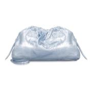 Cloud Leren Clutch Mansur Gavriel , Blue , Dames