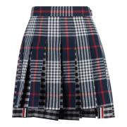 Geplooide minirok met ruitmotief Thom Browne , Multicolor , Dames