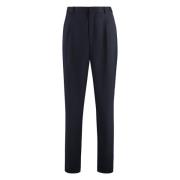 Trousers Giorgio Armani , Blue , Heren