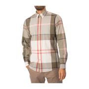 Groen Tartan Overhemd Barbour , Multicolor , Heren