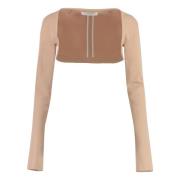 Katoenen shrug met afgeronde zoom Philosophy di Lorenzo Serafini , Pin...