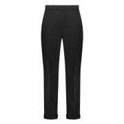 Oprolbare Enkelboeien Broek Neil Barrett , Black , Heren