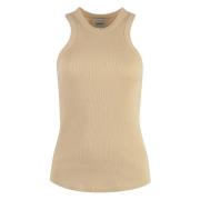 Tops Halfboy , Beige , Dames