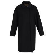 Pre-owned Cotton outerwear Burberry Vintage , Black , Dames