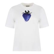 T-Shirts Burberry , White , Dames