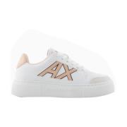 Stijlvolle Sneakers voor Mannen Emporio Armani , White , Dames