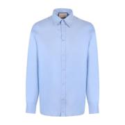 Casual Shirts Gucci , Blue , Heren