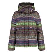 Verstelbare gewatteerde jas met capuchon Ralph Lauren , Multicolor , D...