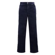 Jorje Corduroy Broek met Metalen Knopen Isabel Marant , Blue , Heren