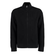 Hoge Kraag Rits Cardigan Isabel Marant , Black , Heren