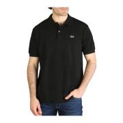 Zwarte Polo T-shirts en Polos Lacoste , Black , Heren