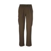 Broek met verstelbare elastische tailleband Les Deux , Brown , Heren