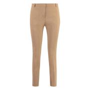 Trousers Pinko , Brown , Dames