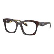 Havana Brillenmontuur Prada , Brown , Unisex