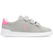 Stijlvolle Low-Top Sneakers Ralph Lauren , Gray , Dames