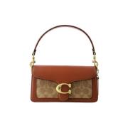 Canvas handbags Coach , Brown , Dames