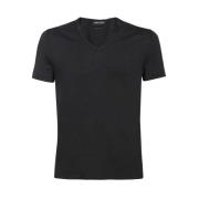 T-Shirts Tom Ford , Black , Heren