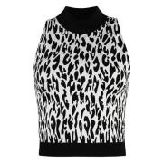 Leopard motif tank-top Wolford , Multicolor , Dames