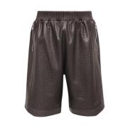 Stijlvolle Modieuze Shorts voor Vrouwen Balmain , Black , Heren