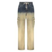 Faded Cargo Jeans Dolce & Gabbana , Multicolor , Heren