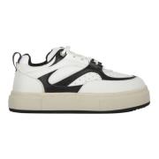 Lage sneakers met mesh-inzetstukken Eytys , White , Dames