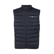 Nylon Bodywarmer Jas met Logo Sail Racing , Blue , Heren