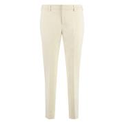 Trousers PT Torino , Beige , Dames