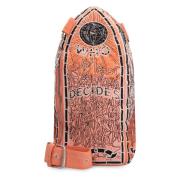 Crossbody tas met geborduurde patches Who Decides War , Orange , Heren