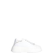 Witte Platform Sneakers Andie 718 Liu Jo , White , Dames