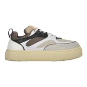 Leren sneakers met plateauzool Eytys , Multicolor , Heren