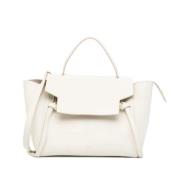 Pre-owned Leather celine-bags Celine Vintage , White , Dames