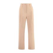 Stijlvolle Wide Leg Broek Philosophy di Lorenzo Serafini , Beige , Dam...