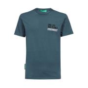 Bedrukt Crew-neck T-shirt Dsquared2 , Green , Heren