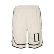 Polyester Bermuda Shorts Les Deux , Beige , Heren