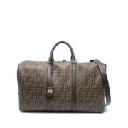 Grote reistas met Zucca Monogram Fendi , Brown , Heren