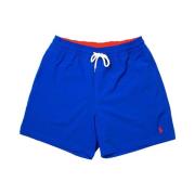 Blauwe Zee Kleding Shorts Logo Ralph Lauren , Blue , Heren