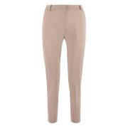 Smalle Cigarettebroek met Zakken Pinko , Pink , Dames