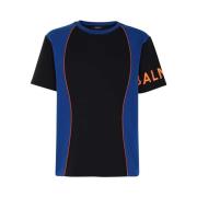 Casual Katoenen T-Shirt Balmain , Multicolor , Heren