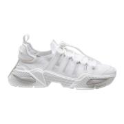 Witte Airmaster Sneakers met Kalfskin Details Dolce & Gabbana , White ...