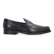 Penny Loafers van kalfsleer Tod's , Black , Heren