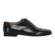 Leren Veterschoenen Oxford Stijl Salvatore Ferragamo , Black , Heren