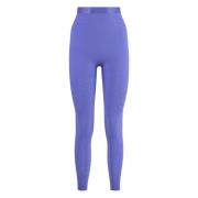 Illusion Net Technische Stof Leggings Wolford , Purple , Dames