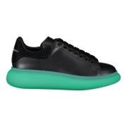 Chunky Rubber Sneakers Alexander McQueen , Black , Heren