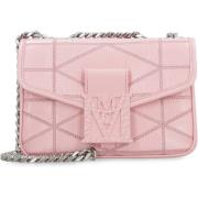 Gewatteerde Leren Crossbody Tas MCM , Pink , Dames